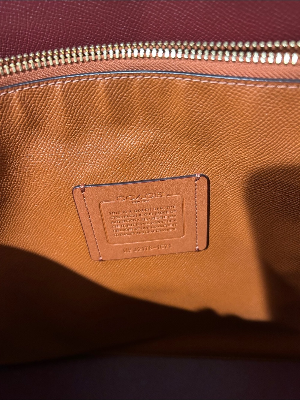 Coach Mollie Tote Bag in Pink , Like New - Picture 11 of 13